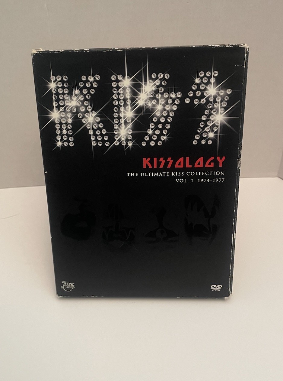 Kissology The Ultimate Kiss Collection Vol. 1 - 1974-1977 DVD 2006 2 Disc Set