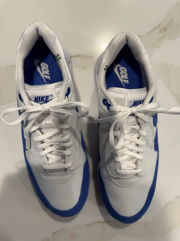 Nike Air Max 1 '86 OG G Golf Hyper Royal White Sport DV1403-115 Men's Size 11 - Image 3 of 4