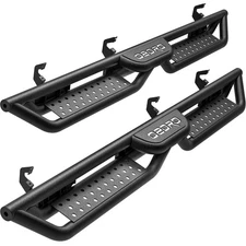 Drop Step Running Boards for 2019-2026 Silverado Sierra Double Cab Side Nerf Bar