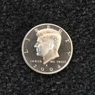 2004 S Silver Proof Kennedy Half Dollar