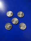 Silver 1/10 oz Liberty Round Lot Of 5 , #2658