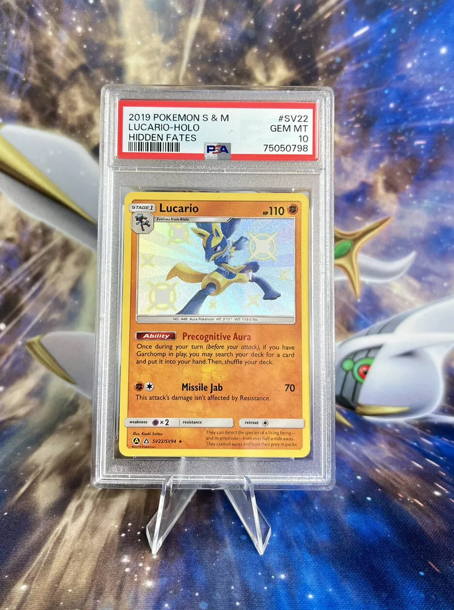 SV22/SV94 Lucario, Rare Holo Card