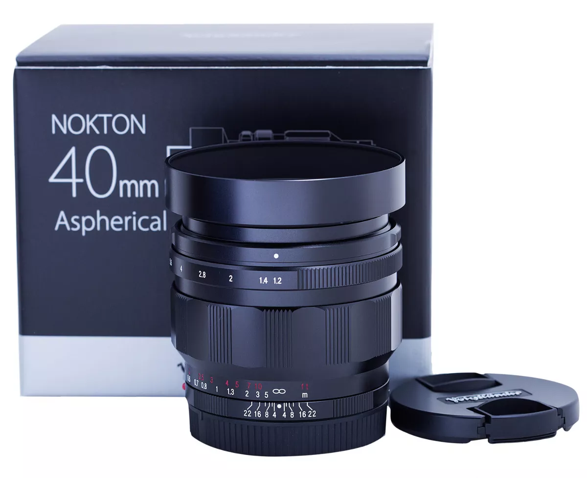 Voigtlander 40mm f1.2 Nokton double ASPHERICAL f/Sony E | eBay