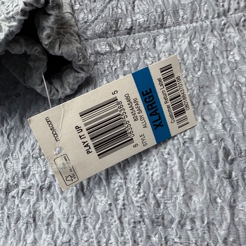 NWT JM Collection womens XL grey jacket zip up drawstring high neck snakeskin - Picture 12 of 20