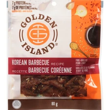2-Pack Golden Island Fire-Grilled Pork Jerky Korean Barbecue Recipe
