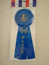  DELUXE BLUE 1ST PLACE RIBBON