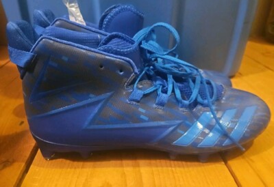 Adidas Freak X Kevlar Mid Football Cleats Men's Blue BW0390 Size 11 NEW