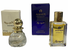 Miniature Mini Naj Oleari 4ml EDT Etienne Aigner Debut by Night 8ml EDP Women