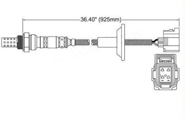 Pre Cat o2 Oxygen Sensor for Mitsubishi Outlander ZG ZH 2.4 4B12 Pre Cat o2 Oxygen Sensor for Mitsubishi Outlander ZG ZH 2.4 4B12