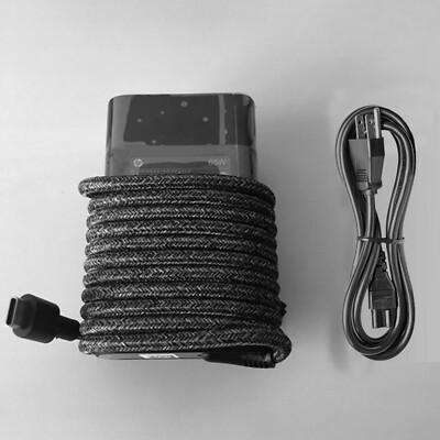 Genuine OEM HP 65W USB-C Type C AC Adapter Charger Spectre x360 13 14 15 ENVY