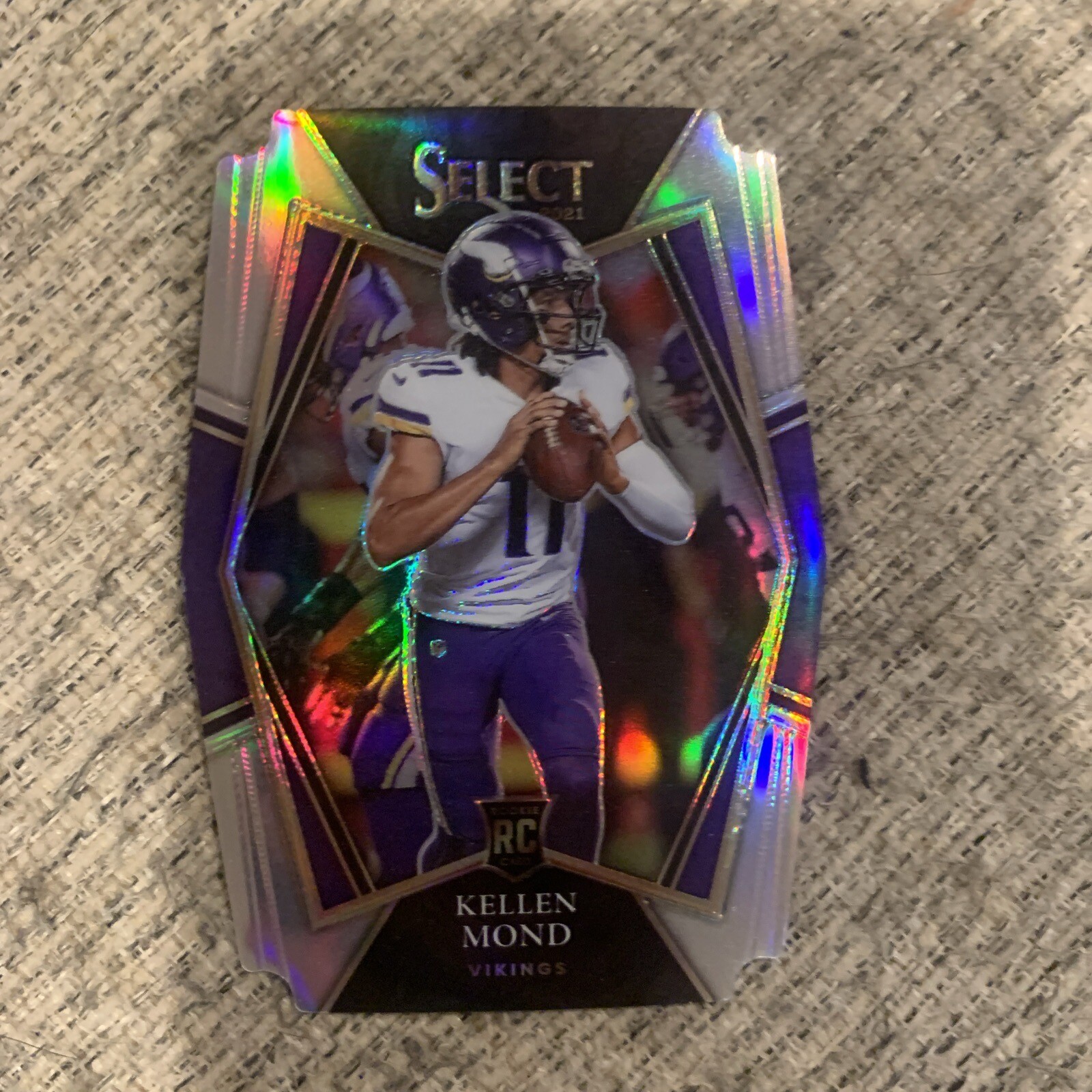 2021 Select KELLEN MOND Premier Level Silver Prizm Die Cut RC #164 L100