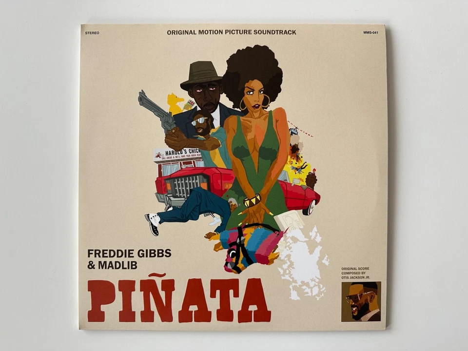 FREDDIE GIBBS & MADLIB - PINATA '74 VERSION - VINYL LP - MADLIB INVAZION-MMS041 - Image 2 of 4