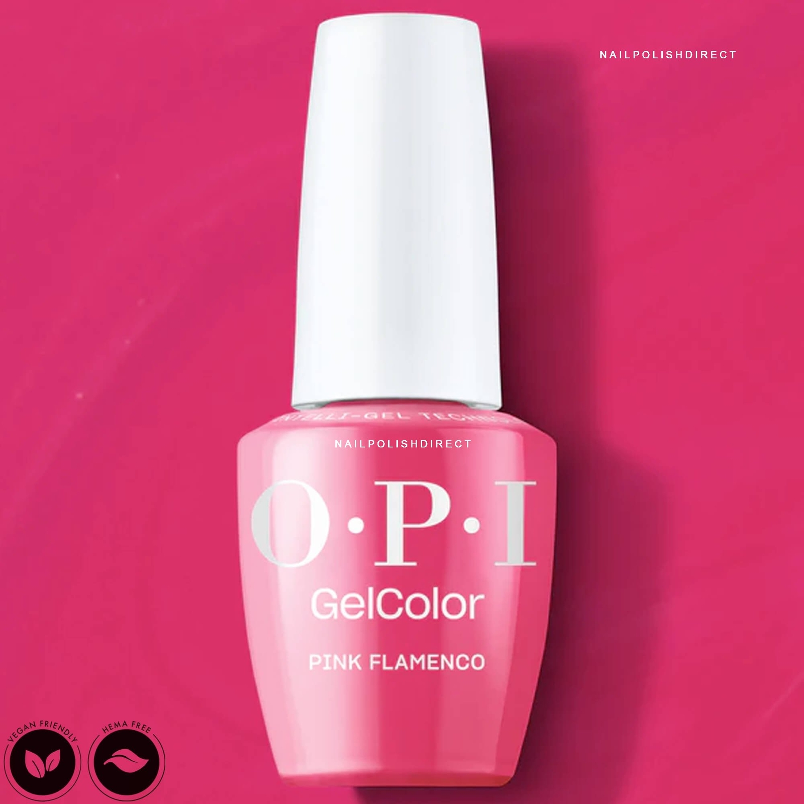 OPI GelColor OPI Intelli-Gel HEMA-Free Gel Polish - Pink Flamenco 15ml (GCE44)