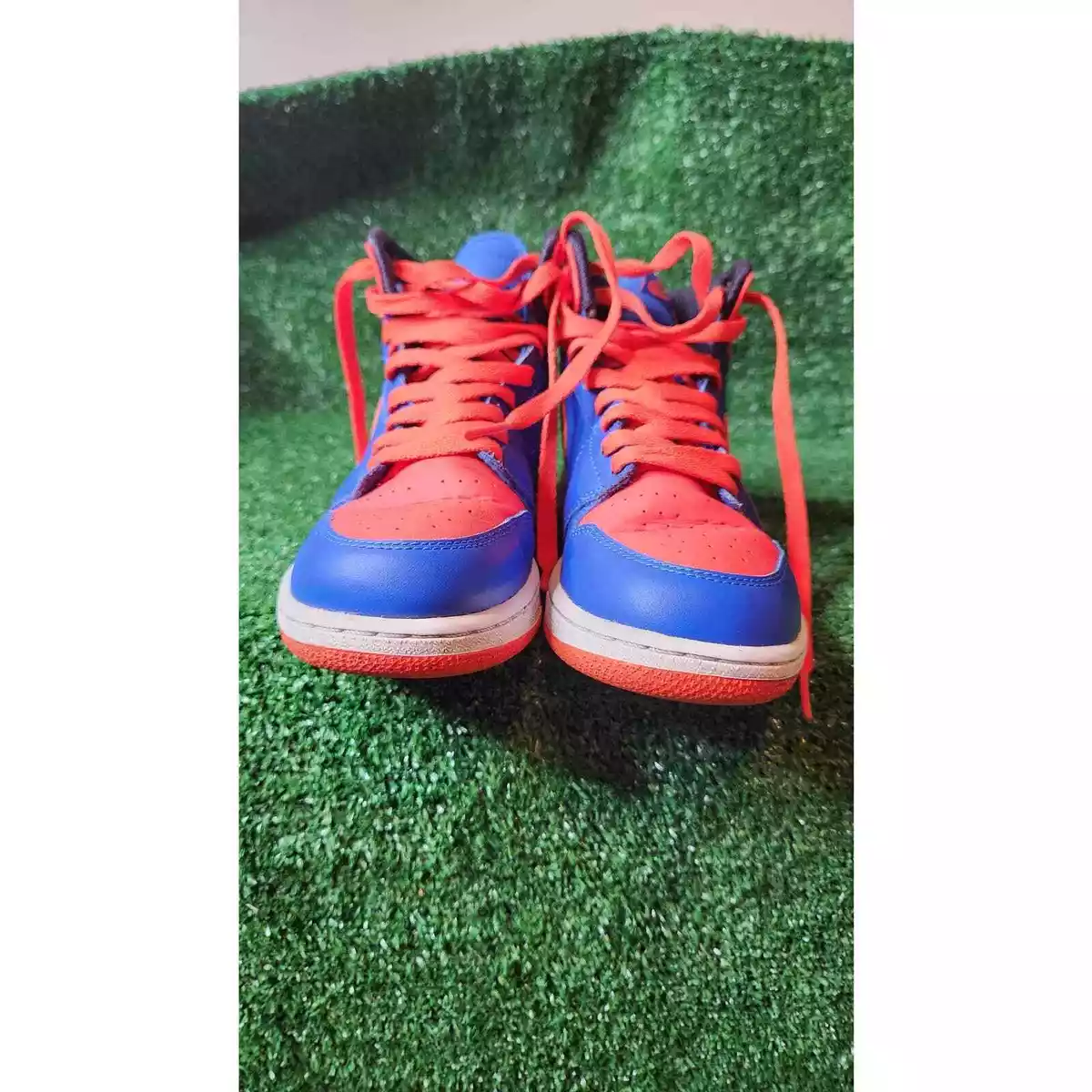 Nike Air Jordan 1 Retro High OG “Knicks” Game Royal/ Team Orange