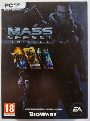 Mass Effect Trilogy ORIGINAL 6 x DISC BOX SET