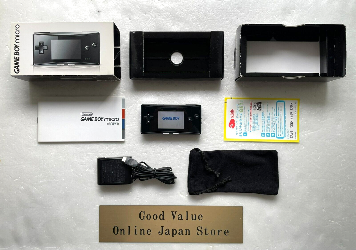 Nintendo Game Boy Micro Black Handheld System for sale online | eBay