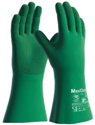 12er PACK(Paar) ATG  2389 Gr. 8 MaxiChem  Cut  Chemikalienschutz-Handschuhe (76-