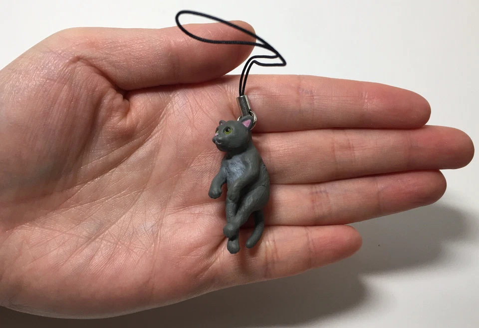 Boneco Epoch Japan exclusivo alça de gato animal C - Imagem 2 de 3