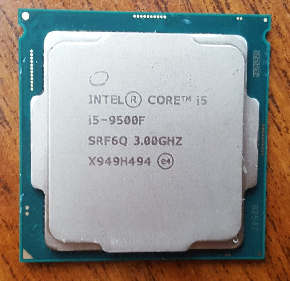 Intel Core i5-9500F SRF6Q 3.00GHz 9M Cache 6-Core CPU Processor