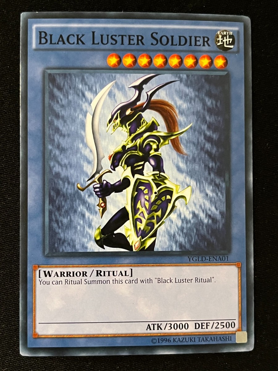 black luster soldier yugioh card Amazon.com: YU-GI-OH! - Black Luster Soldier - Envoy of The Beginning (LCYW-EN025) - Legendary Collection 3: Yugi's World - 1st Edition