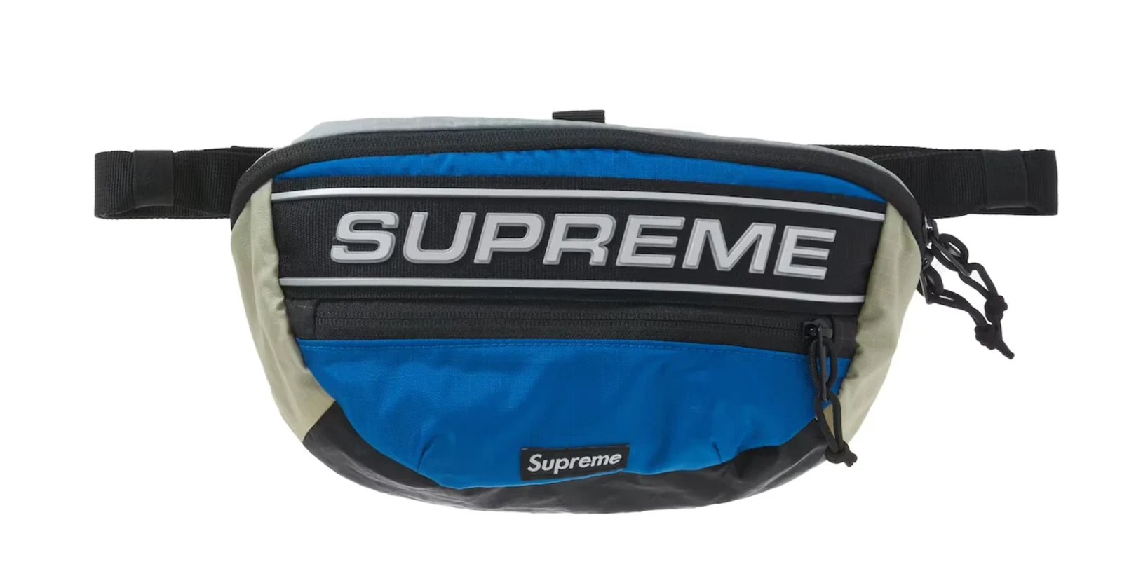 Sac à taille logo Supreme 3D bleu (FW23)