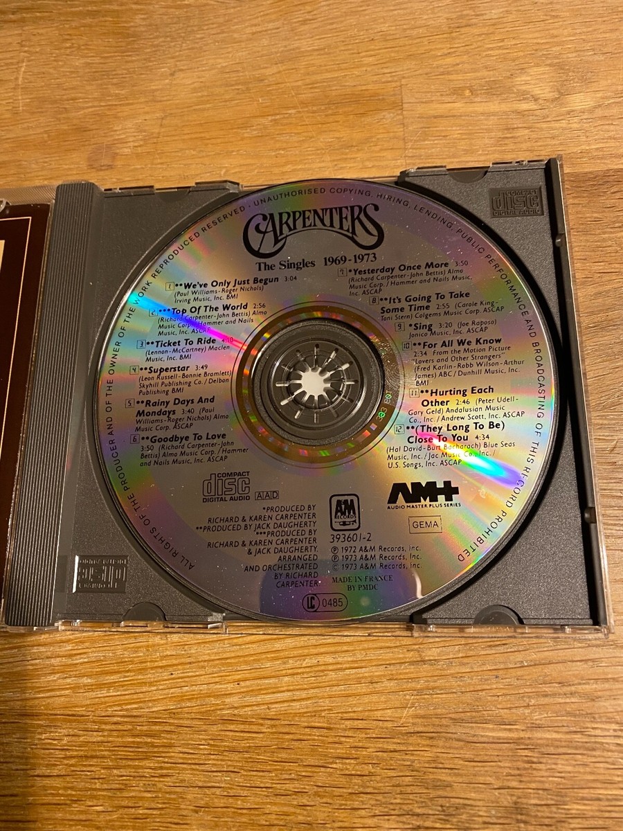 洋楽 CD マスター カーペンターズ ほぼ全曲網羅12枚セット