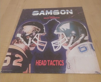 SAMSON (feat. Bruce Dickinson / Iron Maiden) - Head tactics - LP 33 GIRI 