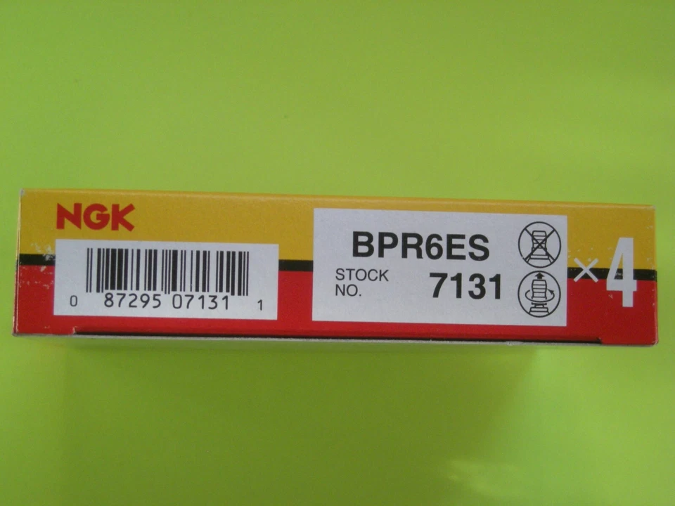 Bujía NGK BPR6ES (7131) CANTIDAD DE 4 REEMPLAZA BP6ES # Foto 2 de 4