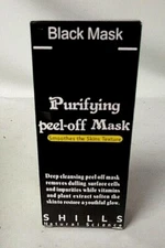  Purifying Black Mask Peel Off Facial Cleansing Blackhead Remover SHILLS 50 mL