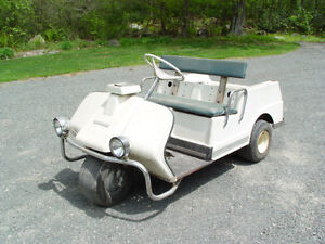 1972 HARLEY DAVIDSON AMF 3 wheel golf cart electric 