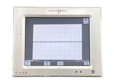 SPECTRUM MEDICAL TECHNOLOGIES PERFUSION MONITOR WITH POWER SUPPLY @