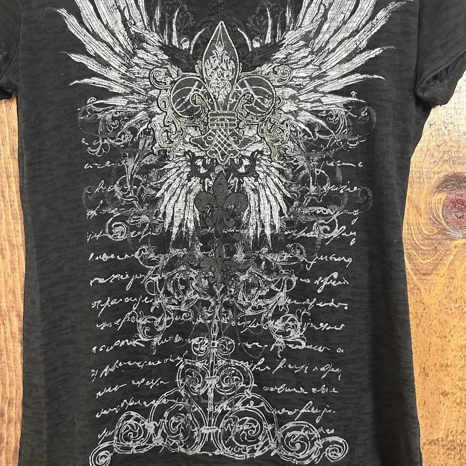 Top Cocomo para mujer M Y2K estrás gótico grunge bruja artística alas eclécticas retro Foto 3 de 4