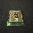 2024 Panini Donruss Optic - Caleb Williams #201 Green Velocity Prizm (RC)