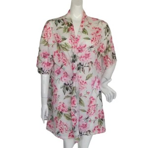 SHOW ME YOUR MUMU Robe  OS, Open Front/No Belt, floral print