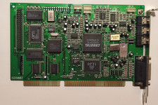 TESTED OPT32W3D Super Sound Origins 32W-3D 82C925 Wavetable ISA Sound Card DOS