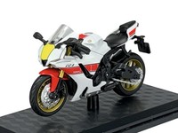 Alloy Car Yamaha R1 Weiss 1:18 Motorrad Die Cast Model Neu Im Kasten