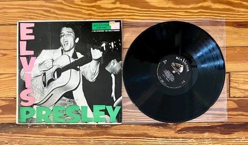 Elvis Presley S/T Self-Titled LP Vinyl 1st Album OG 1956 Original Mono Strong VG
