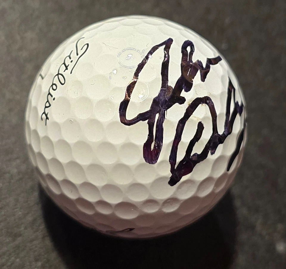 Pelota de golf Titleist Pro V1 autografiada firmada por John Daly PGA 2X GANADOR PRINCIPAL CERTIFICADO DE AUTENTICIDAD JSA Foto 2 de 4