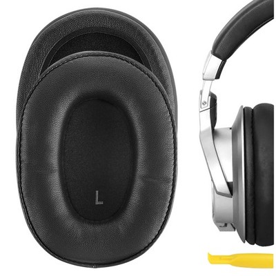 Geekria Protein Leather Ear Pads for ATH-DSR9BT ATH-SR9 Headphones (Black)