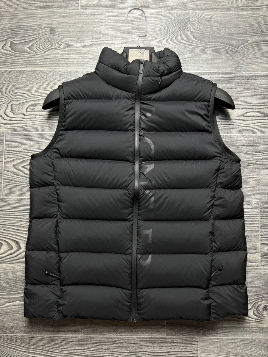Moncler Black Vests for Women for sale | eBay