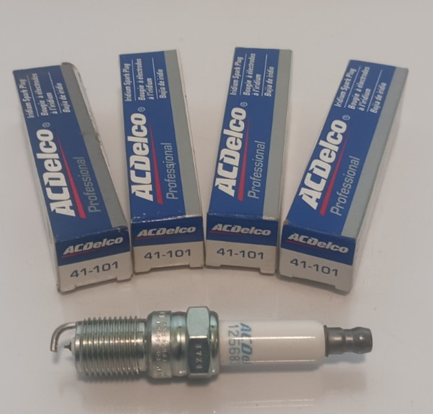 4X GENUINE GM ACDELCO PROFESSIONAL IRIDIUM SPARK PLUGS 41-101 FREE SHIPPING