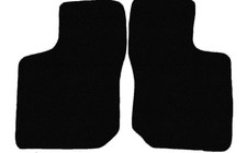 Front Fußmatten Velour für Opel Tigra 2t coupe 1994-2000, Schwarz x14 Rand
