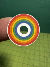 Rainbow Design Stickers for All Pinball Machines Bally, Stern, Williams, Etc.