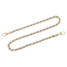 32" Purse Chain Strap with Buckles for Shoulder Gold  Gold 