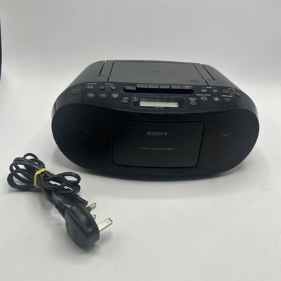 Sony CFD-S50 CD Radio Cassette-Corder Boombox FM AM AUX Tested - Image 1 of 4