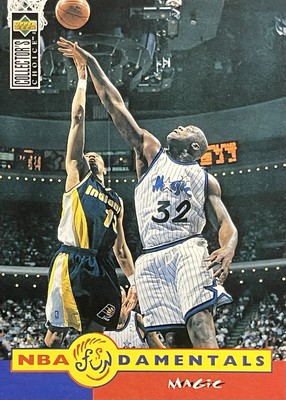 1995-96 Upper Deck CC Fundamentals SHAQUILLE O NEAL Orlando Magic