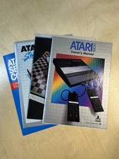 Set Of Atari 5200 Video Game Gaming Console O...