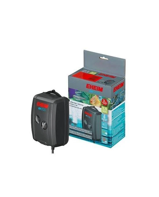 EHEIM Air 200 Pompe à Air Silencieuse 200L/h - Compresseur Double Sortie 3,5W - Photo 1/1