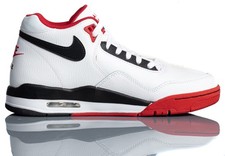 Nike Air Flight Legacy Nero Bianco Rosso BQ4212-100 Sneakers Uomo Multitaglia