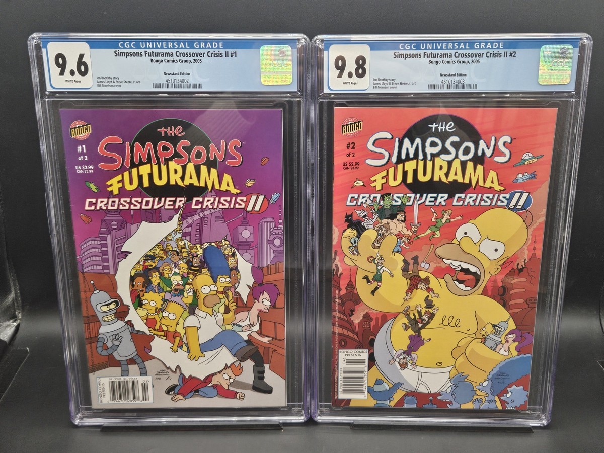 The Simpsons Futurama Crossover Crisis Ii